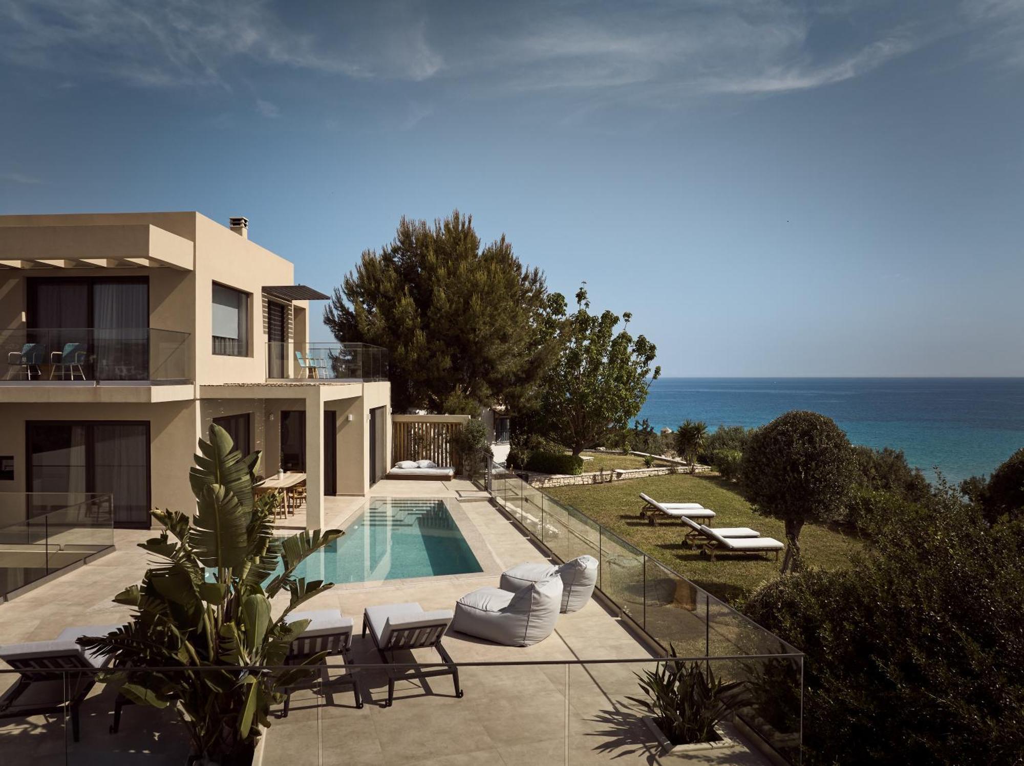 Uparati Villa - Hilltop Sea View Retreat チィリヴィ エクステリア 写真